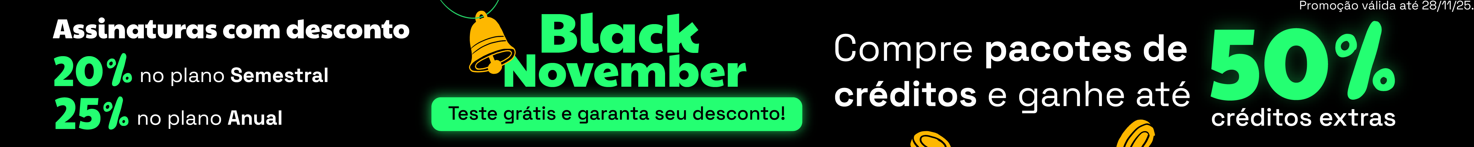 Promoção de Black Friday
